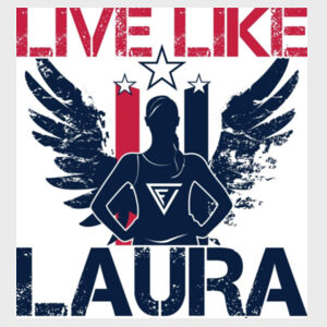 Live Like Laura Hoodie Design